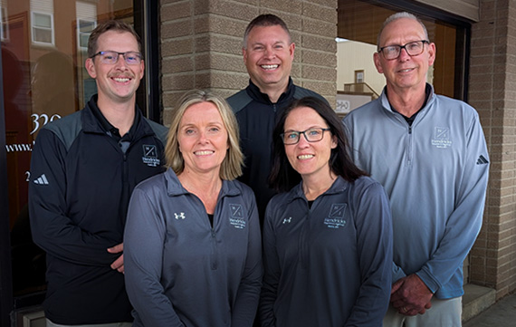 Group photo of Hendricks Insurance Agency's Independent Agents & Staff
